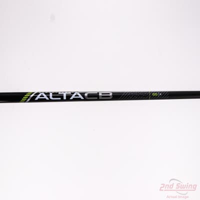 Used W/ Ping RH Adapter Ping ALTA CB 65 Black 65g Fairway Shaft Regular 41.75in