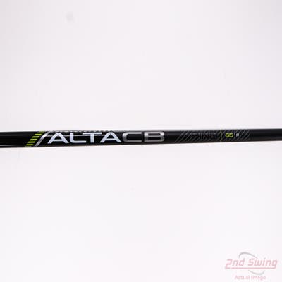 Used W/ Ping RH Adapter Ping ALTA CB 65 Black 65g Fairway Shaft Regular 41.75in