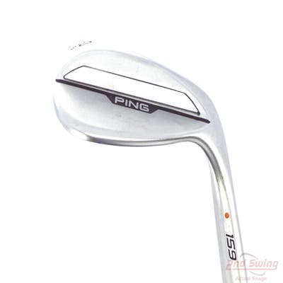 Ping s159 Chrome Wedge Lob LW 60° 8 Deg Bounce B Grind Project X 6.0 Steel Stiff Right Handed Orange Dot 35.25in