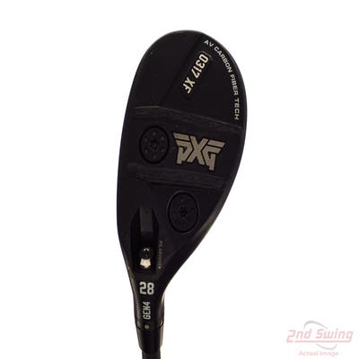 PXG 0317 XF Gen 4 Hybrid 6 Hybrid 28° Project X Cypher 2.0 50 Graphite Senior Left Handed 39.25in