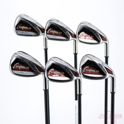 Callaway Diablo Edge Iron Set 6-PW AW Diablo Edge Iron Graphite Graphite Senior Right Handed +1/4"