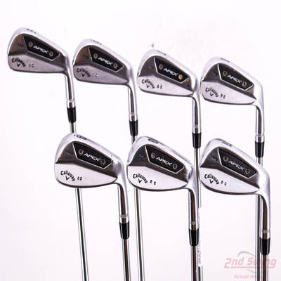 Callaway Apex MB 24 Iron Set 5-PW AW Dynamic Gold Tour Issue X100 Steel X-Stiff Right Handed STD