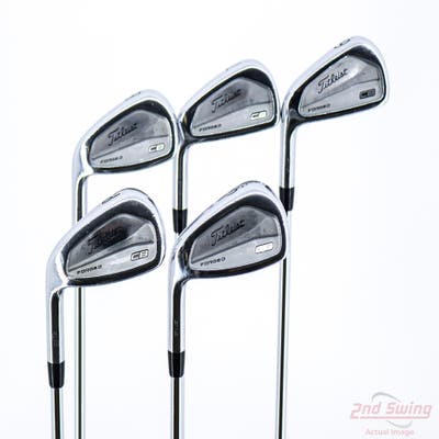 Titleist 718 CB Iron Set 6-PW Project X LZ 5.5 Steel Regular Left Handed STD