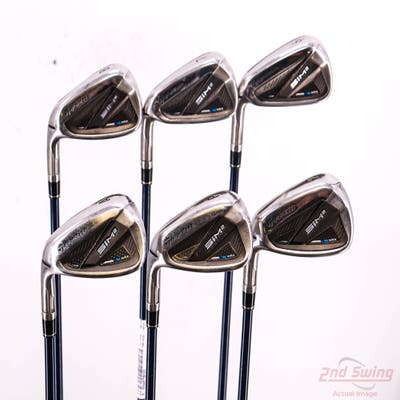 TaylorMade SIM2 MAX Iron Set 6-PW AW Fujikura Ventus Blue 5 Graphite Senior Left Handed +3/4"