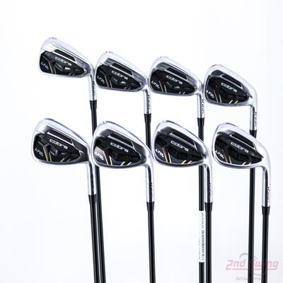 Cobra LTDx Iron Set 5-PW GW SW FST KBS PGI 85 Graphite Stiff Right Handed STD