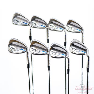 Ping 2015 i Iron Set 4-PW GW True Temper Dynamic Gold S300 Steel Stiff Right Handed Blue Dot +1/4"