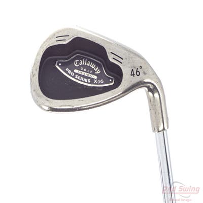 Callaway X-16 Pro Series Single Iron Pitching Wedge PW 46° True Temper Dynamic Gold Steel Stiff Right Handed 35.5in