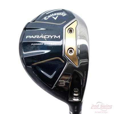 Mint Callaway Paradym Fairway Wood 3 Wood HL 16.5° Mitsubishi Kai'li White 70 Graphite Stiff Right Handed 43.5in