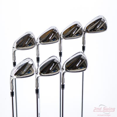 TaylorMade SIM2 MAX Iron Set 5-PW AW FST KBS MAX 85 MT Steel Regular Left Handed +1/4"