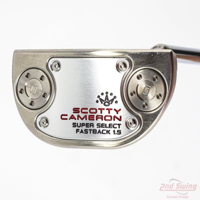 Titleist Scotty Cameron Super Select Fastback 1.5 Putter Steel Right Handed 33.25in