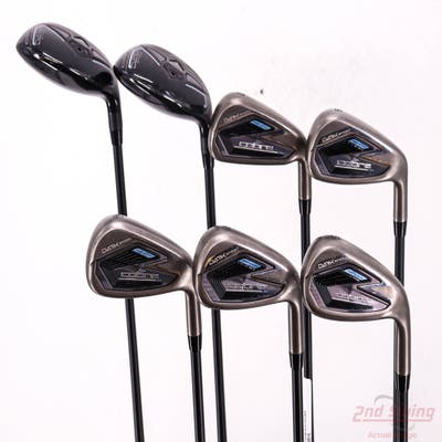 Cobra Darkspeed Womens Iron Set 5H 6H 7-PW SW FST KBS PGI 55 Graphite Ladies Right Handed STD