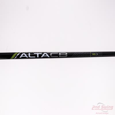 Used W/ Ping LH Adapter Ping ALTA CB 55 Black 55g Driver Shaft Stiff 44.5in