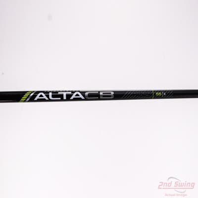 Used W/ Ping RH Adapter Ping ALTA CB 55 Black 55g Driver Shaft Stiff 45.0in