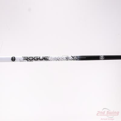 Used W/ Ping RH Adapter Aldila Rogue White 130 MSI 70g Driver Shaft Stiff 44.5in