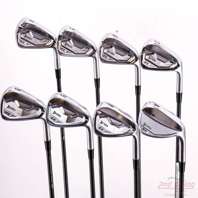 Srixon ZX7 MK II/ZX5 MK II Combo Iron Set 4-PW AW Mitsubishi Rayon OTi 85 Graphite Stiff Right Handed -1/2"