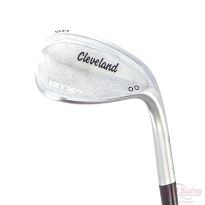 Cleveland RTX 4 Tour Satin Wedge Lob LW 58° 9 Deg Bounce Dynamic Gold Tour Issue S400 Steel Stiff Right Handed 35.5in