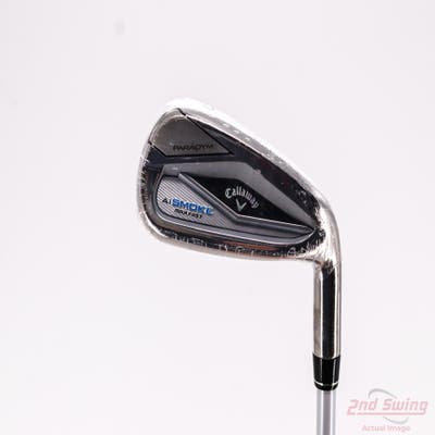 Mint Callaway Paradym Ai Smoke Max Fast Single Iron 7 Iron Mitsubishi Eldio 40 Graphite Ladies Right Handed 36.5in