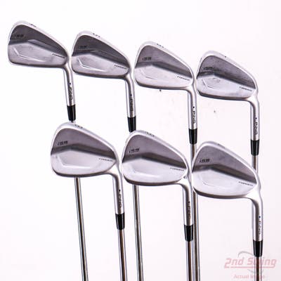 Ping i59 Iron Set 4-PW Nippon NS Pro Modus 3 Tour 105 Steel X-Stiff Right Handed Blue Dot +1"