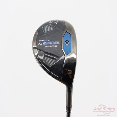 Callaway Paradym Ai Smoke Max Fast Fairway Wood 3 Wood 3W 16° MCA Tensei Blue/Silver 40 Graphite Senior Right Handed 43.0in