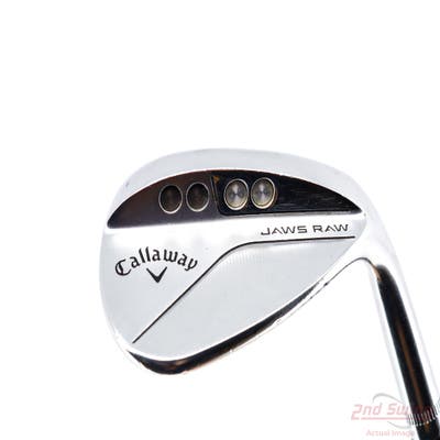 Callaway Jaws Raw Full Toe Chrome Wedge Lob LW 58° 10 Deg Bounce J Grind FST KBS Tour $-Taper Steel Stiff Right Handed 35.5in