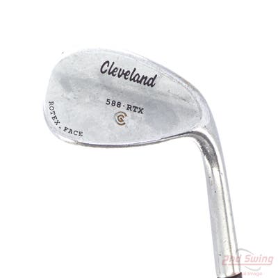 Cleveland 588 RTX Satin Chrome Wedge Sand SW 56° 14 Deg Bounce True Temper Dynamic Gold Steel Wedge Flex Right Handed 35.0in