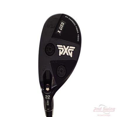 PXG 0317 X GEN4 Hybrid 4 Hybrid 22° MCA Tensei AV Blue Raw 75 Graphite Stiff Left Handed 41.0in