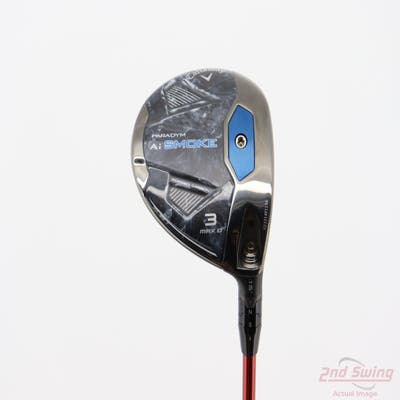 Callaway Paradym Ai Smoke Max D Fairway Wood 3 Wood 3W 15° Fujikura Ventus Red VC 6 Graphite Stiff Right Handed 43.0in