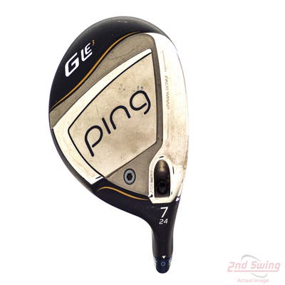 Ping G LE 3 Fairway Wood 7 Wood 7W 24° ULT 250 Lite Graphite Ladies Right Handed 41.5in