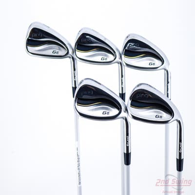 Ping G LE 3 Iron Set 7-PW SW ULT 250 Lite Graphite Ladies Right Handed Black Dot STD