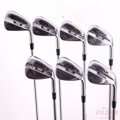 Callaway Apex Pro 21 Iron Set 5-PW AW Nippon NS Pro 950GH Neo Steel Stiff Right Handed STD