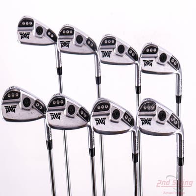 PXG 0311 P GEN5 Chrome Iron Set 4-PW AW FST KBS Tour Lite Steel Stiff Right Handed +1/2"