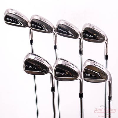 TaylorMade Stealth HD Iron Set 5-PW AW FST KBS MAX 85 MT Steel Regular Right Handed STD