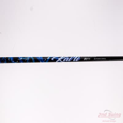 Used W/ Ping RH Adapter Mitsubishi Rayon Kai'li Blue 80g Fairway Shaft Tour X-Stiff 42.25in