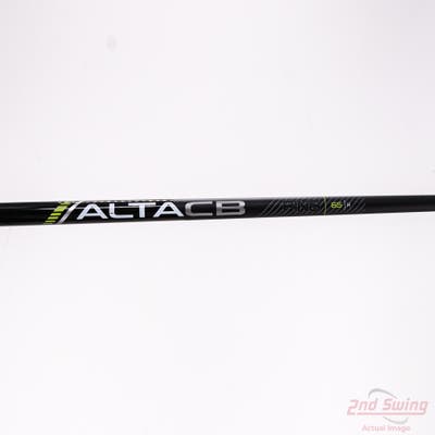 Used W/ Ping LH Adapter Ping ALTA CB 65 Black 65g Fairway Shaft Regular 41.25in