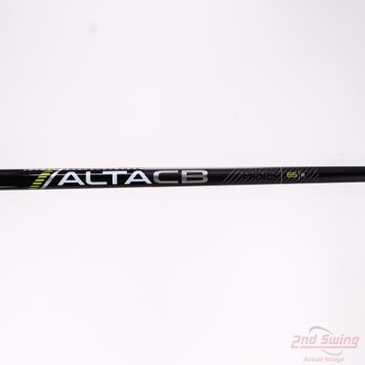 Used W/ Ping LH Adapter Ping ALTA CB 65 Black 65g Fairway Shaft Regular 41.25in