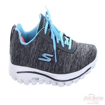 New Womens Golf Shoe Skechers GOwalk Sport 9 Black/Blue/White MSRP $65 17008/BKBL