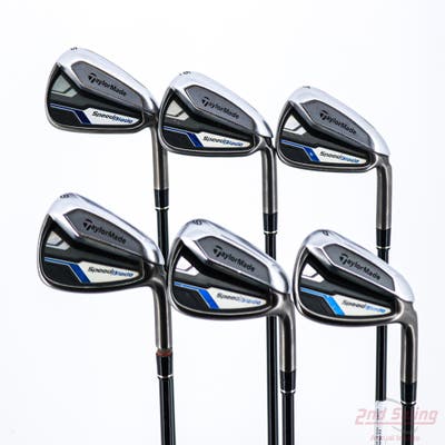 TaylorMade Speedblade Iron Set 5-PW AW TM Velox-T Graphite Graphite Regular Right Handed +1/2"