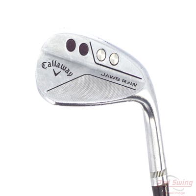 Callaway Jaws Raw Chrome Wedge Pitching Wedge PW 48° 10 Deg Bounce S Grind FST KBS TGI 80 Graphite Stiff Right Handed 36.75in