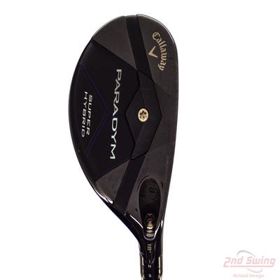 Callaway Paradym Super Hybrid 2 Hybrid 18° PX HZRDUS Smoke Black 80 Graphite X-Stiff Right Handed 40.5in