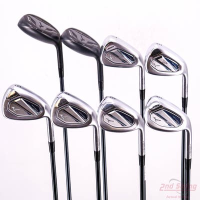 Mizuno JPX 925 Hot Metal HL Combo Iron Set 5H 6H 7-PW GW SW UST Mamiya Recoil 60 Dart Graphite Senior Right Handed +1/4"