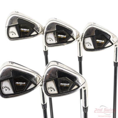 Callaway Rogue ST Max Iron Set 6-PW Project X Cypher 60 Graphite Regular Right Handed STD