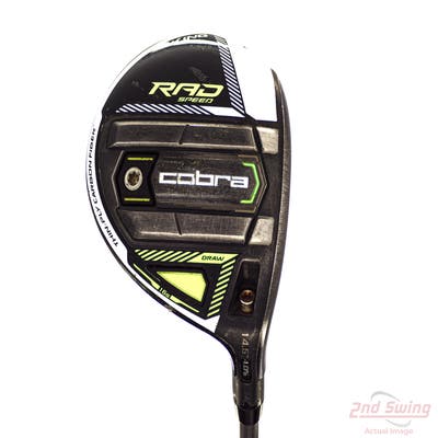 Cobra RAD Speed Draw Fairway Wood 3 Wood 3W 14.5° PX EvenFlow Riptide CB 40 Graphite Senior Right Handed 42.75in