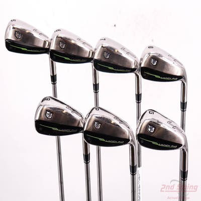 Wilson Staff Launch Pad 2 Iron Set 5-PW GW Project X EvenFlow Green 50 Graphite Ladies Right Handed -1"