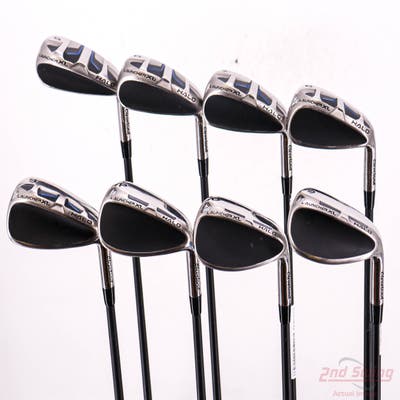 Cleveland Launcher XL Halo Iron Set 5-PW AW SW Project X Cypher 40 Graphite Ladies Right Handed -1/2"