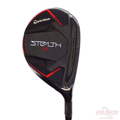 TaylorMade Stealth 2 Fairway Wood 3 Wood HL 16.5° Fujikura Ventus Red TR 5 Graphite Senior Right Handed 43.5in