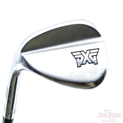 PXG 0311 3X Forged Chrome Wedge Sand SW 56° 12 Deg Bounce True Temper Elevate Tour S300 Steel Stiff Left Handed 35.5in