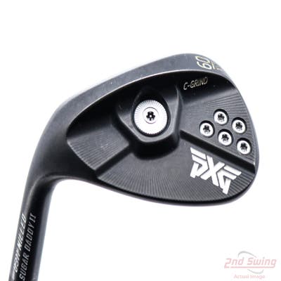 PXG 0311 Milled Sugar Daddy II XD Wedge Lob LW 60° 10 Deg Bounce C Grind Dynamic Gold 105 Steel Stiff Left Handed 36.0in