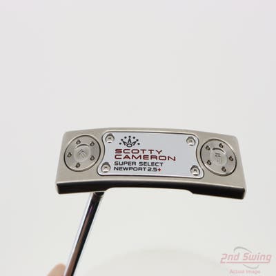 Titleist Scotty Cameron Super Select Newport 2.5 Plus Putter Steel Left Handed 34.0in