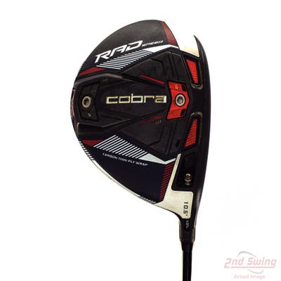 Cobra RAD Speed Driver 10.5° PX HZRDUS Smoke Black RDX 60 Graphite Stiff Right Handed 45.5in