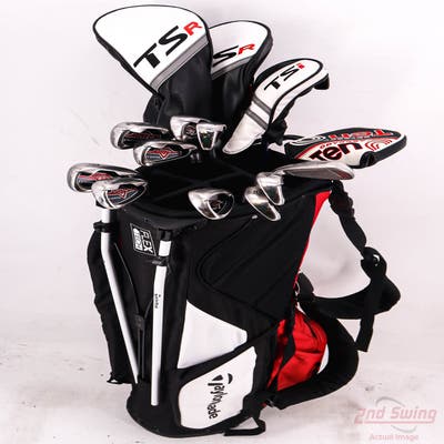 Complete Set of Men's Titleist Callaway Odyssey Golf Clubs + NEW TaylorMade Flextech Stand Bag - Right Handed